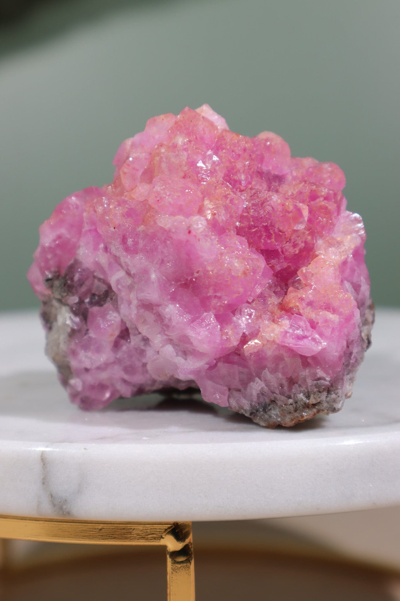 Cobalto Calcite Crystallised Specimen 119gr - Tali & Loz Crystals