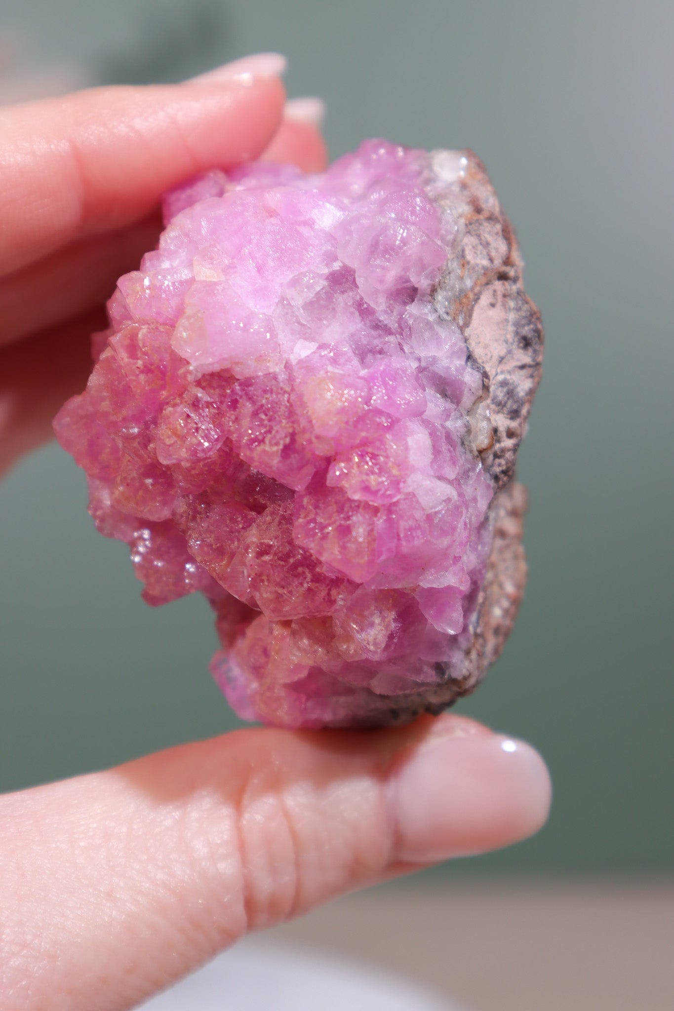 Cobalto Calcite Crystallised Specimen 119gr - Tali & Loz Crystals