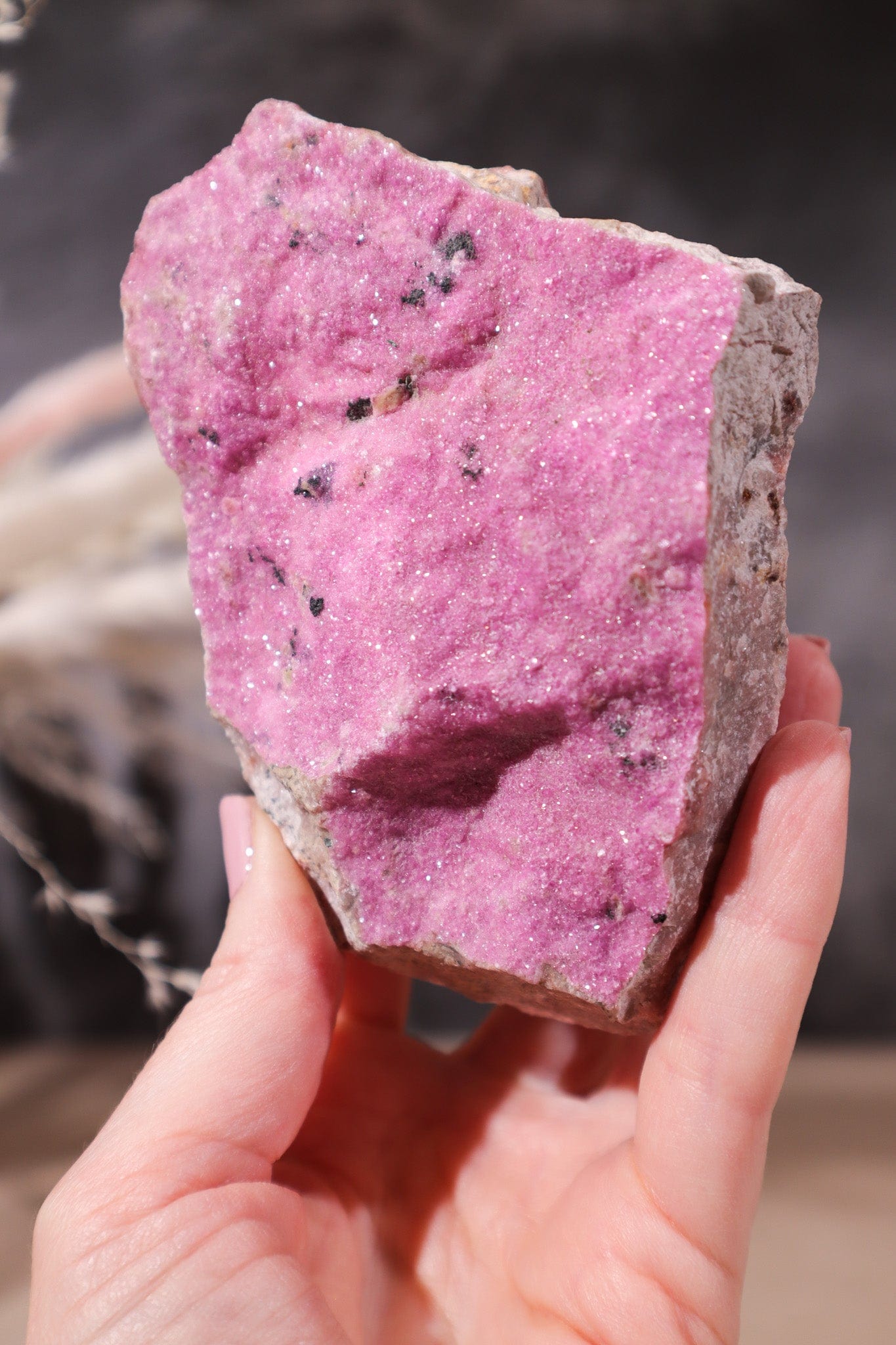 Cobalto Calcite Rough 556g - Tali & Loz Crystals