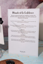 Confidence Crystal Gift Set Crystal Sets Tali & Loz Crystals