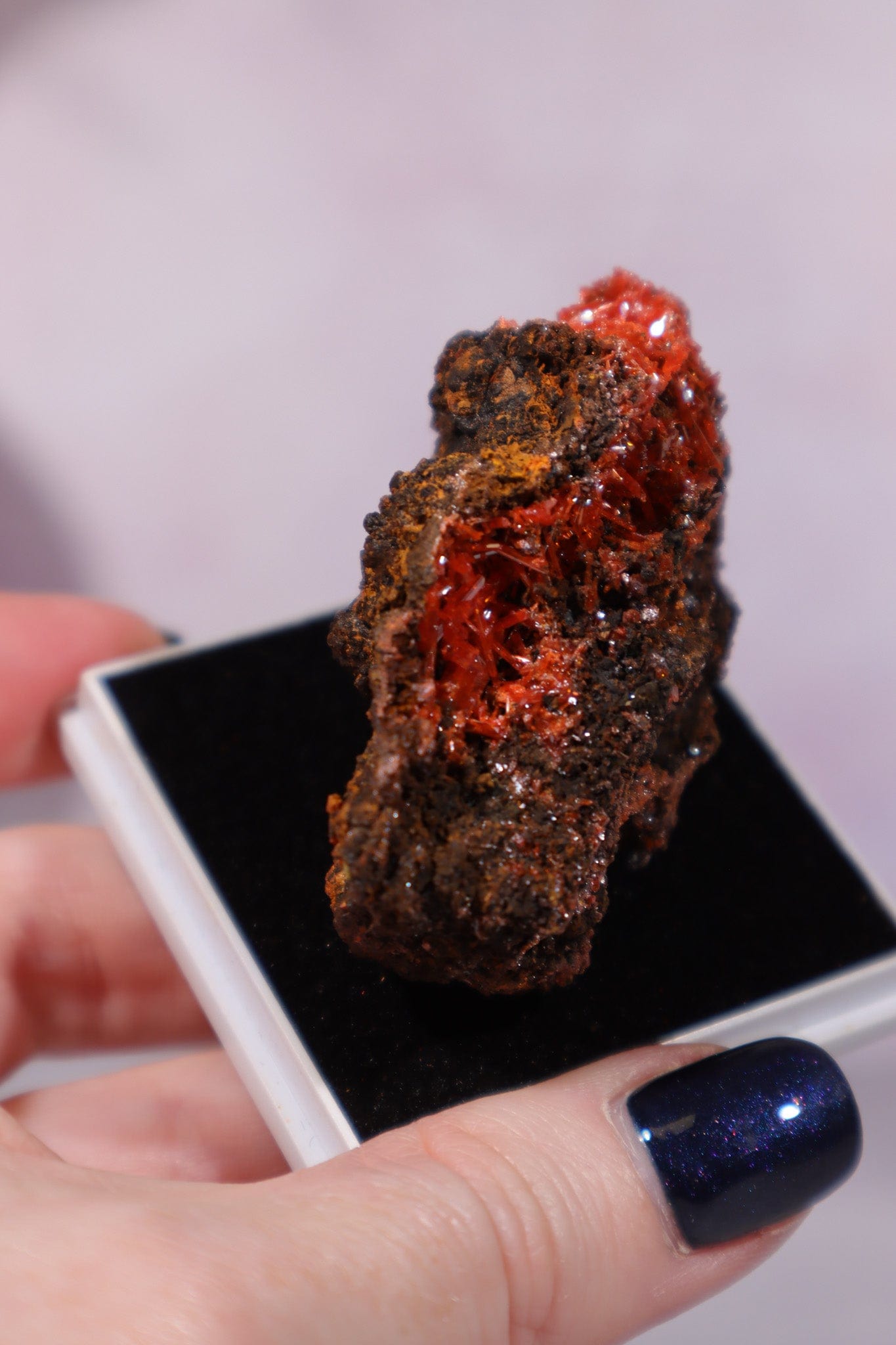 Crocoite Specimen, Australia 5.5x3cm, Sold As Seen Tali & Loz Crystals