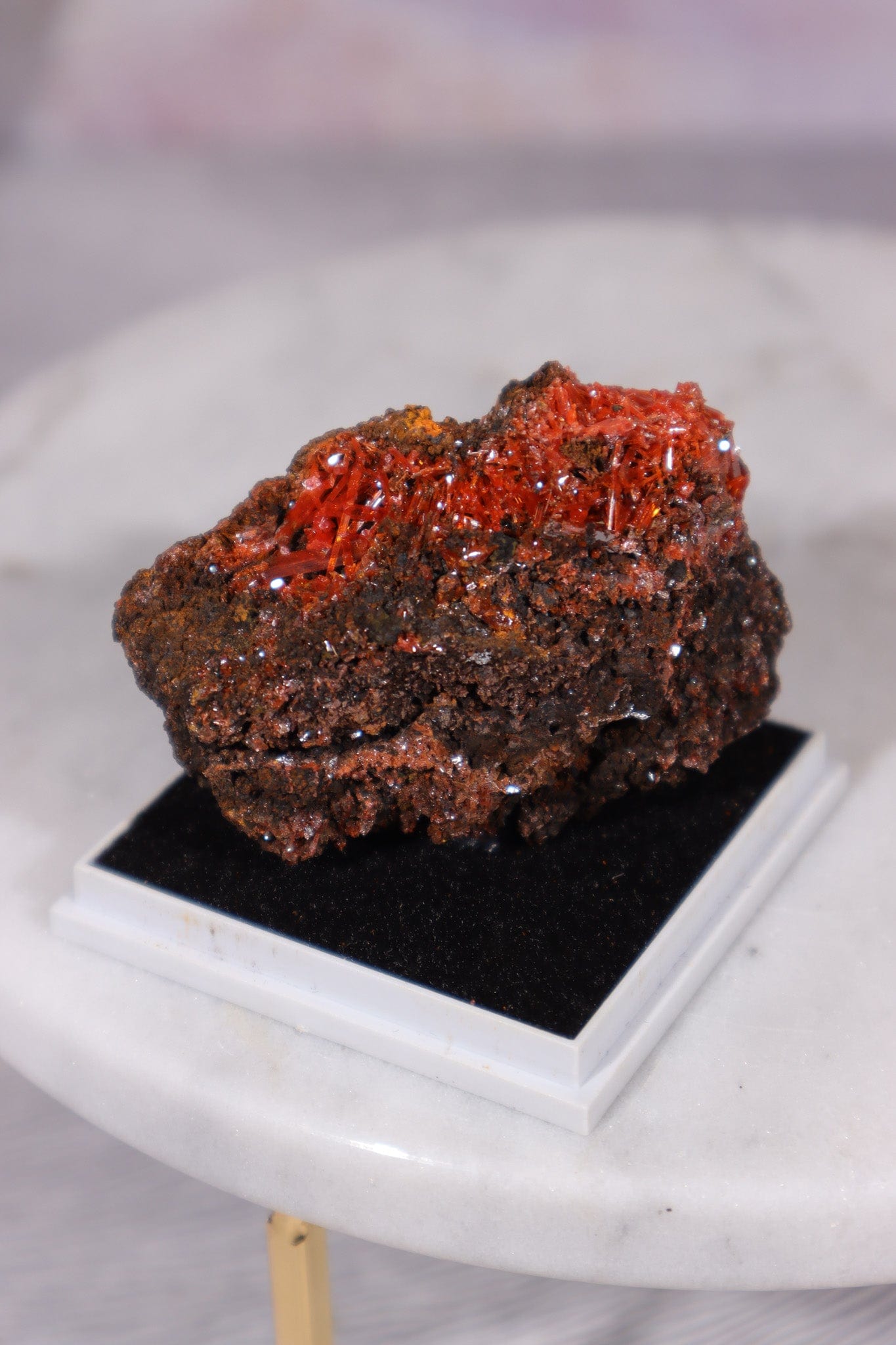 Crocoite Specimen, Australia 5.5x3cm, Sold As Seen Tali & Loz Crystals
