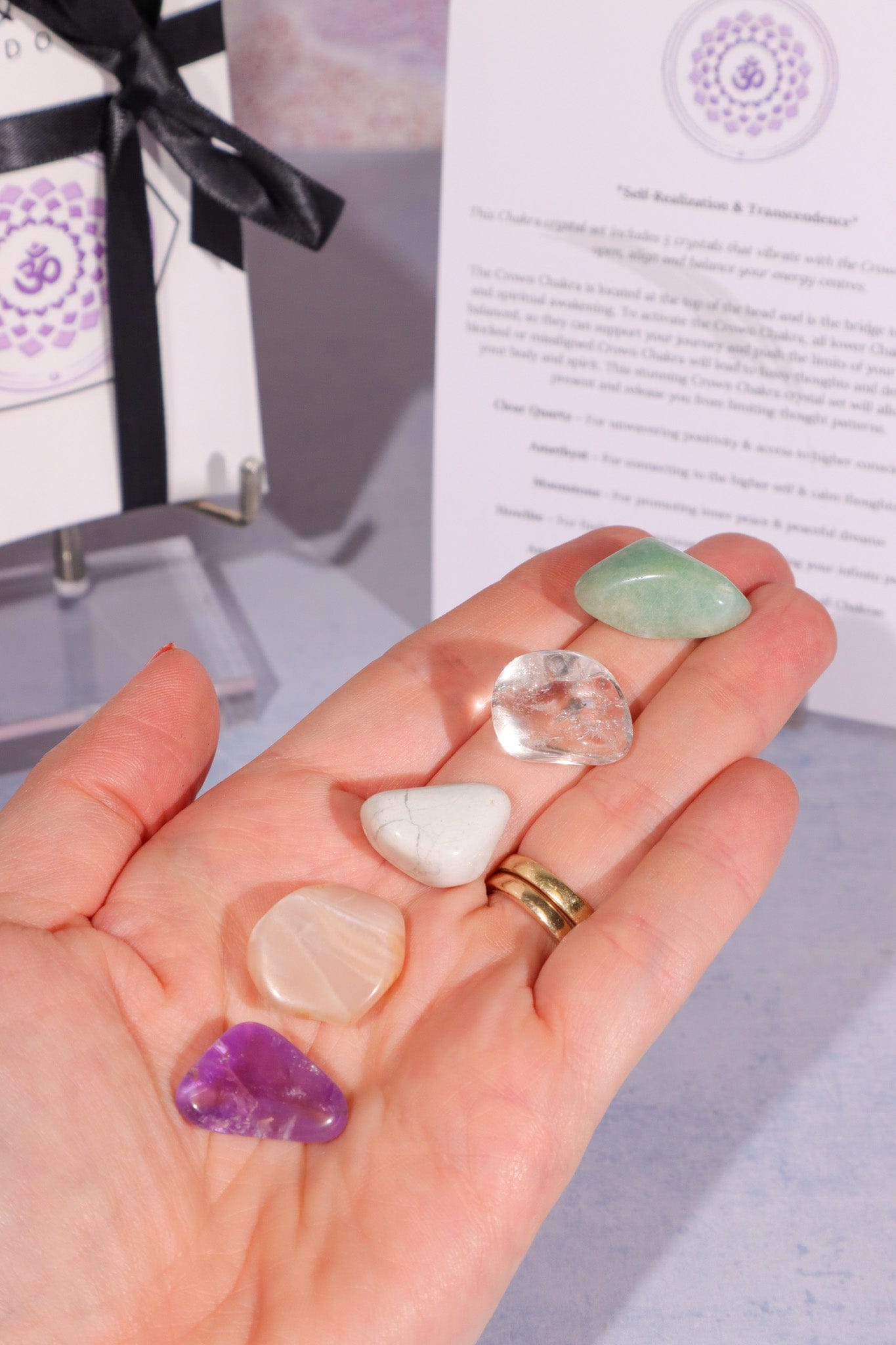 Crown Chakra Crystal Kit Crystal Sets Tali & Loz Crystals