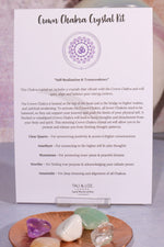 Crown Chakra Crystal Kit Crystal Sets Tali & Loz Crystals