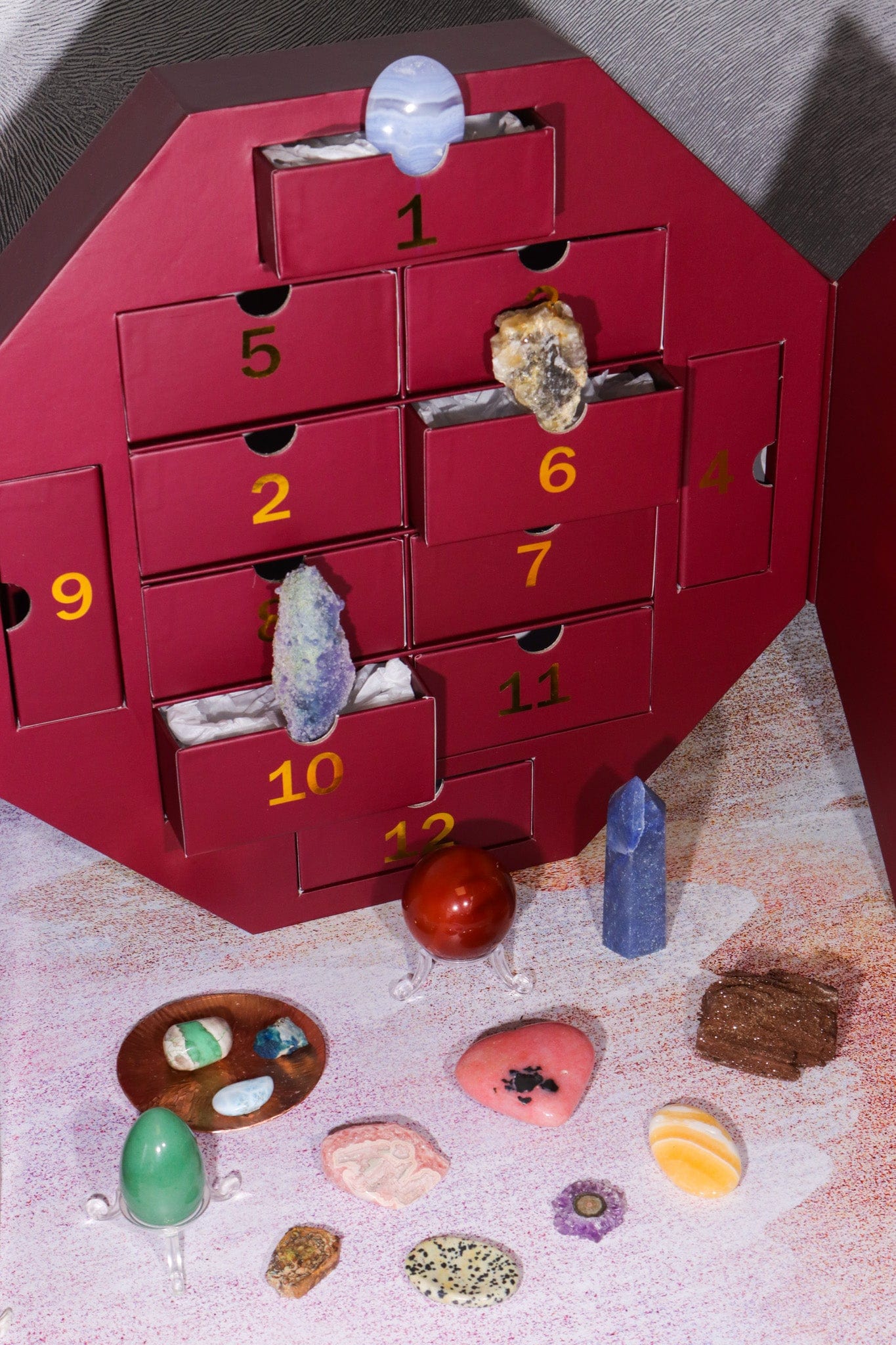 Crystal Advent Calendar Advent Calendar Tali & Loz Crystals