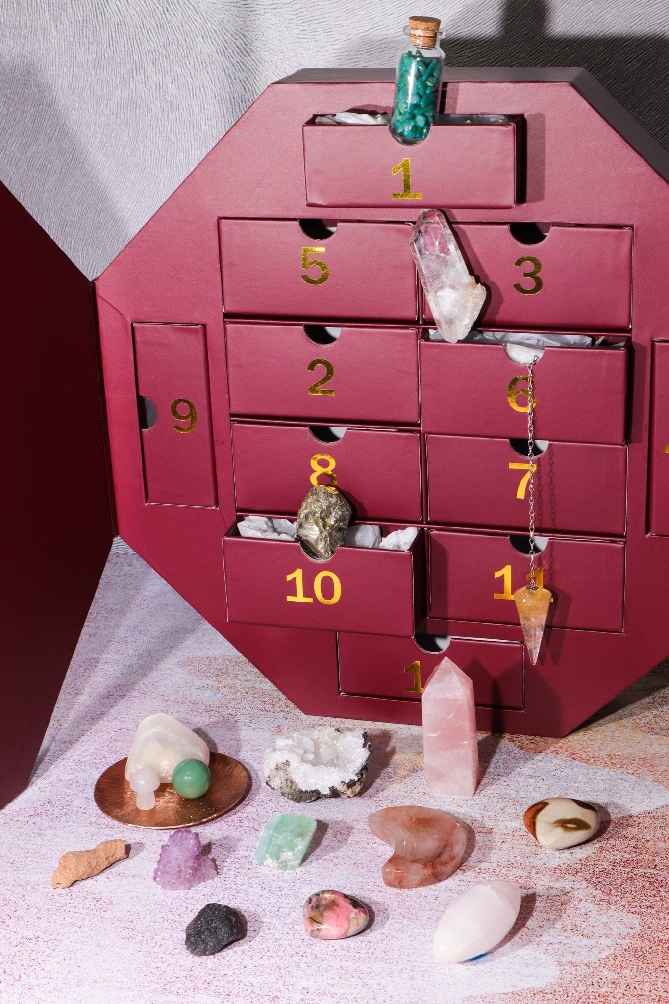 Crystal Advent Calendar Advent Calendar Tali & Loz Crystals