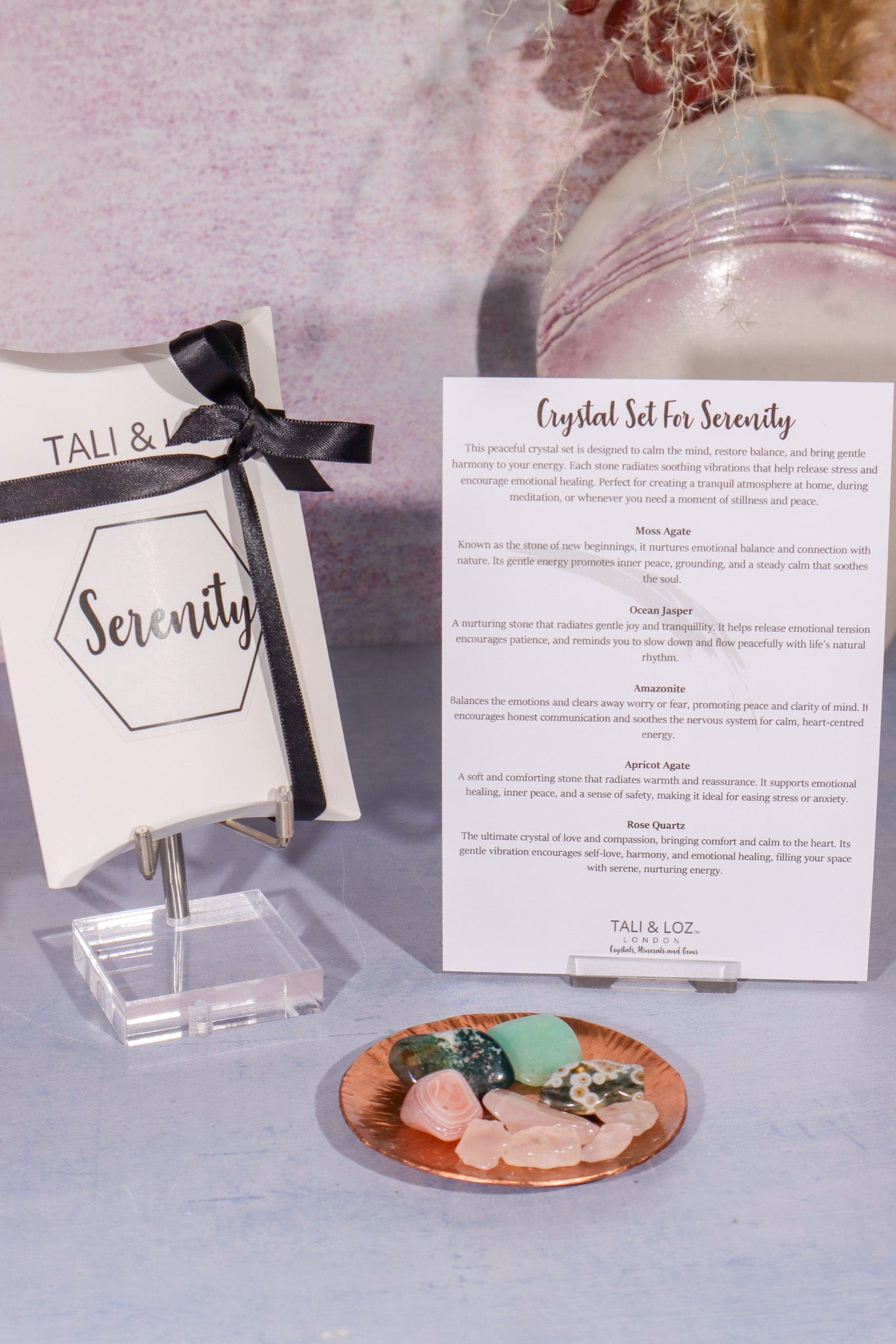 Crystal Set For Serenity Tali & Loz Crystals