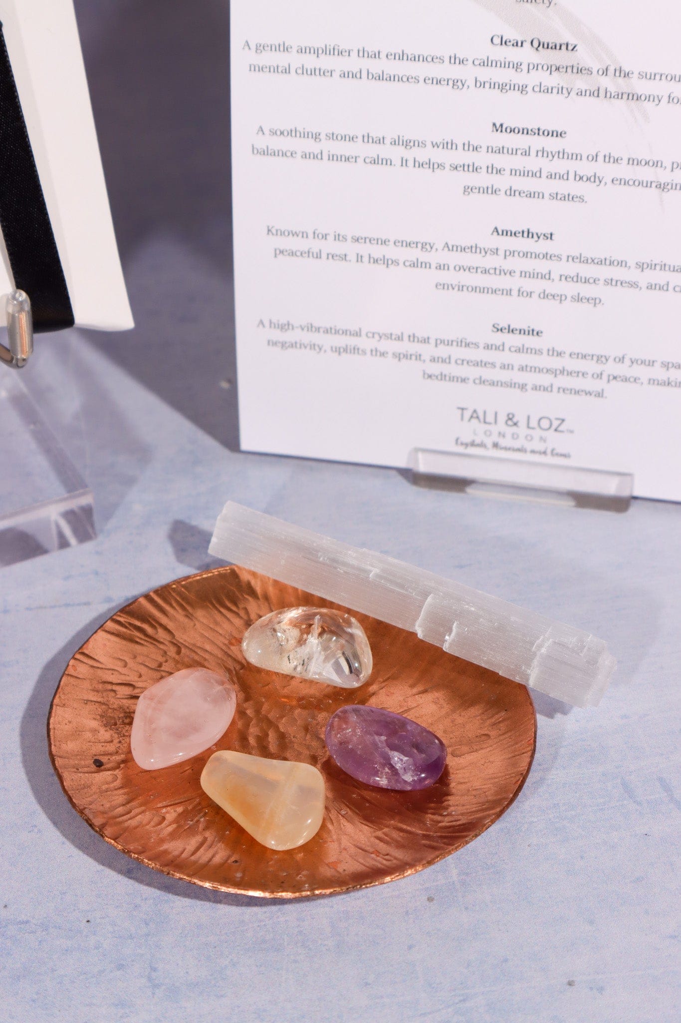 Crystal Sleep Set Crystal Sets Tali & Loz Crystals