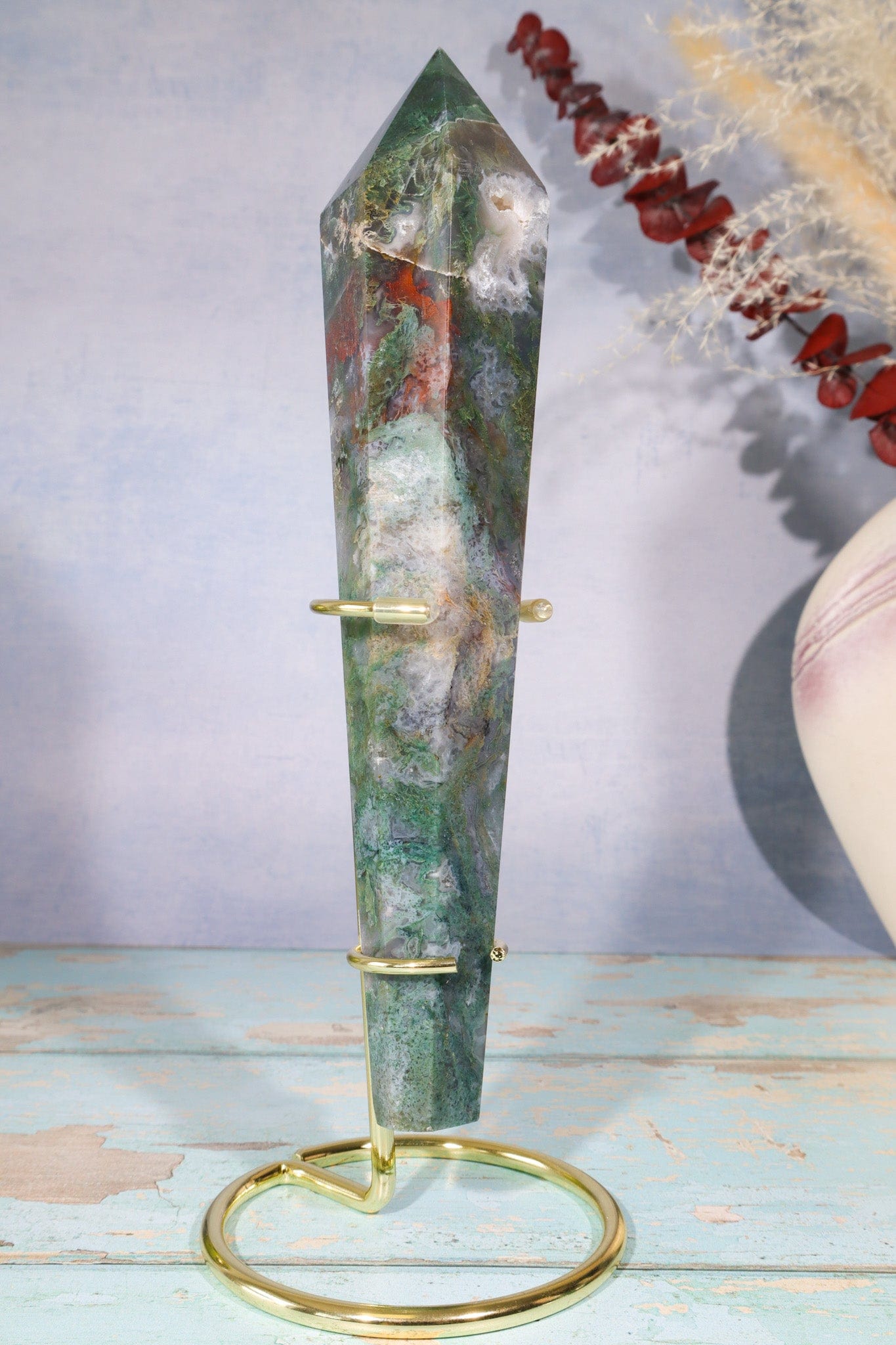 Crystal Wand Stand 13cm | 3 Colours Available Specimen Stand Tali & Loz Crystals