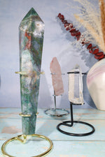 Crystal Wand Stand 13cm | 3 Colours Available Specimen Stand Tali & Loz Crystals