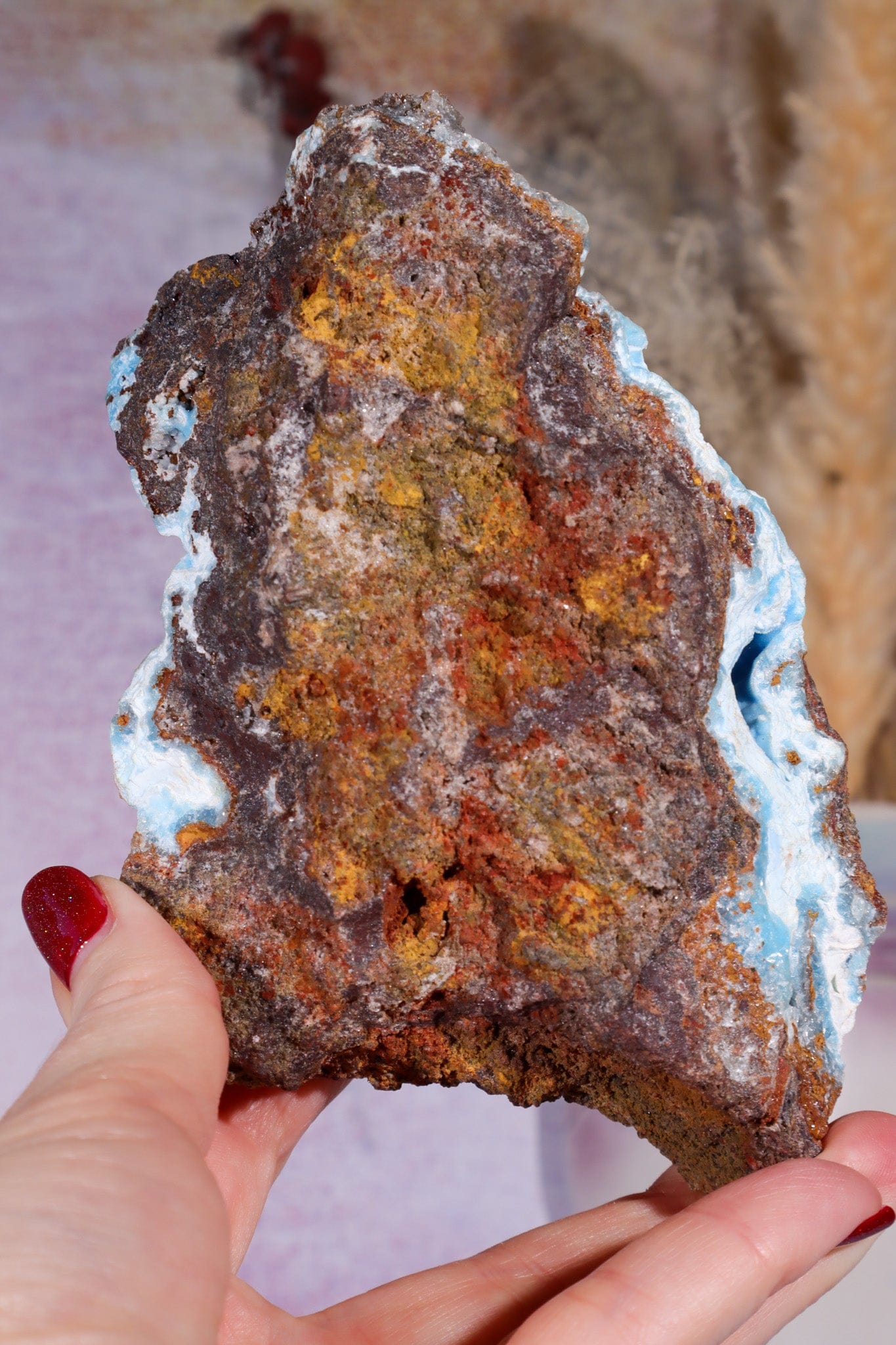 Crystalised Hemimorphite Specimen 0.5KG, Namibia Specimen Tali & Loz Crystals