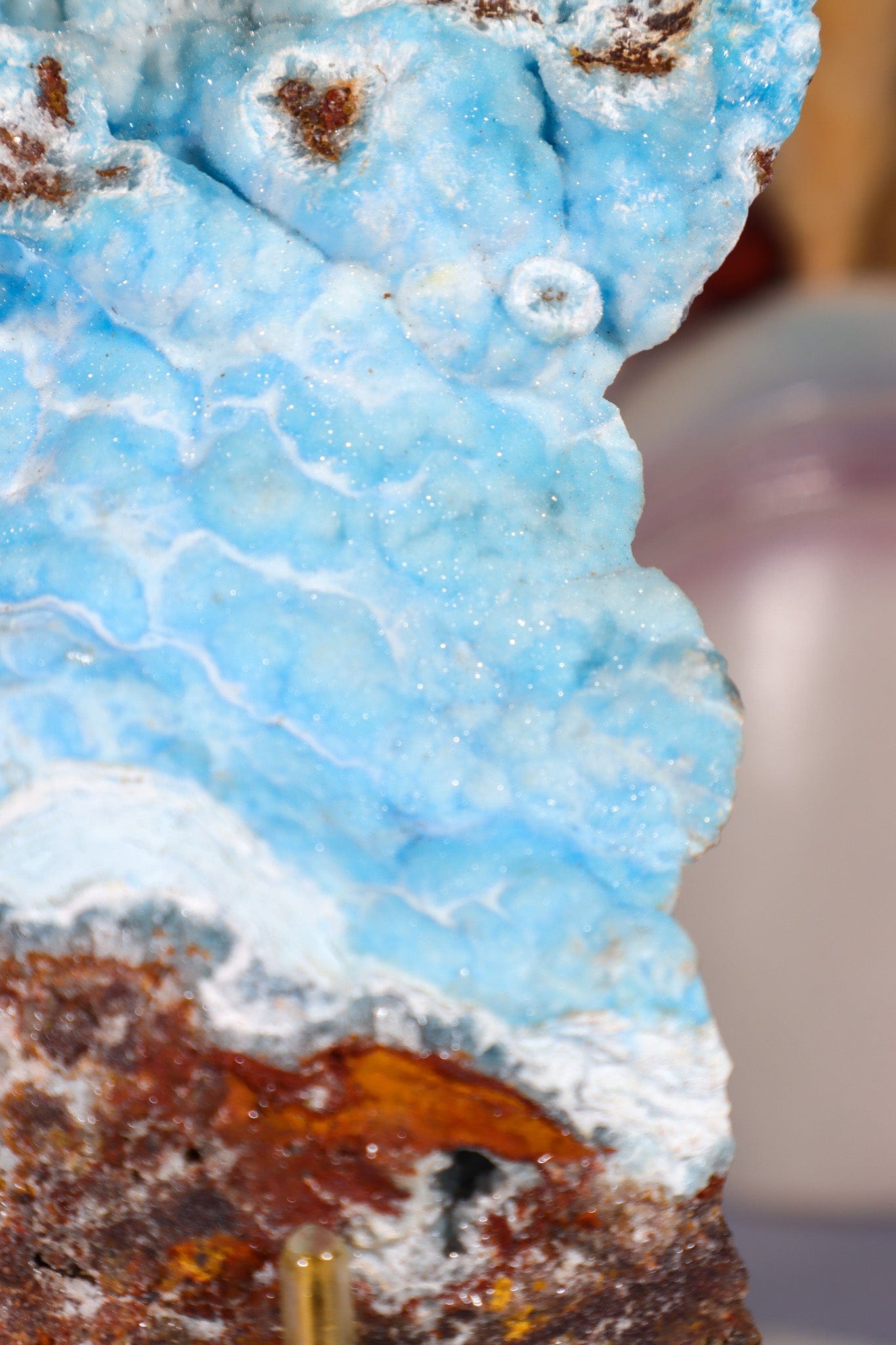 Crystalised Hemimorphite Specimen 0.5KG, Namibia Specimen Tali & Loz Crystals