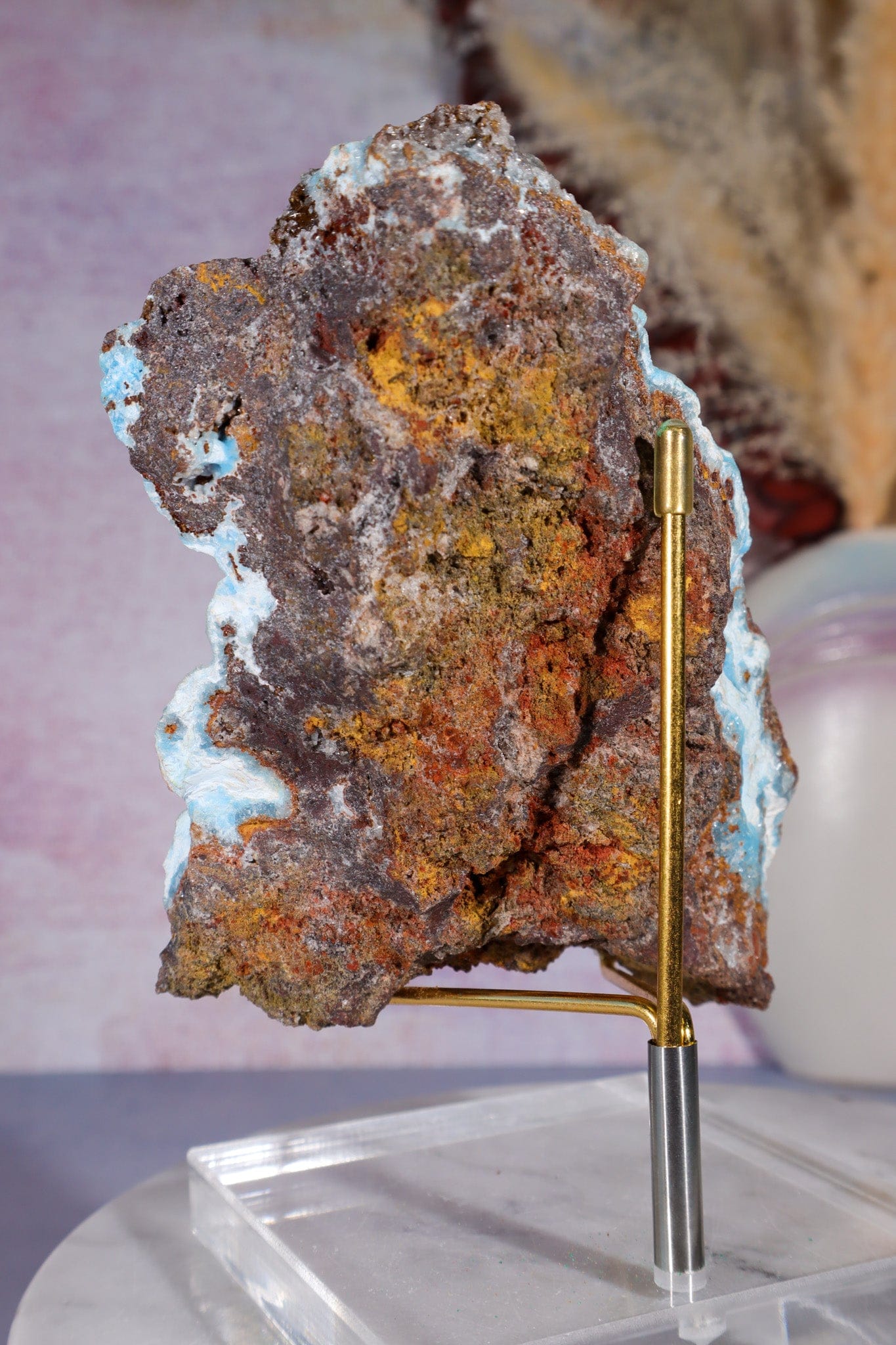 Crystalised Hemimorphite Specimen 0.5KG, Namibia Specimen Tali & Loz Crystals