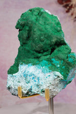 Crystallised Malachite Specimen | 10.4cm | DRC Minerals Tali & Loz Crystals