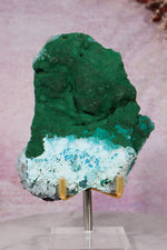 Crystallised Malachite Specimen | 10.4cm | DRC Minerals Tali & Loz Crystals