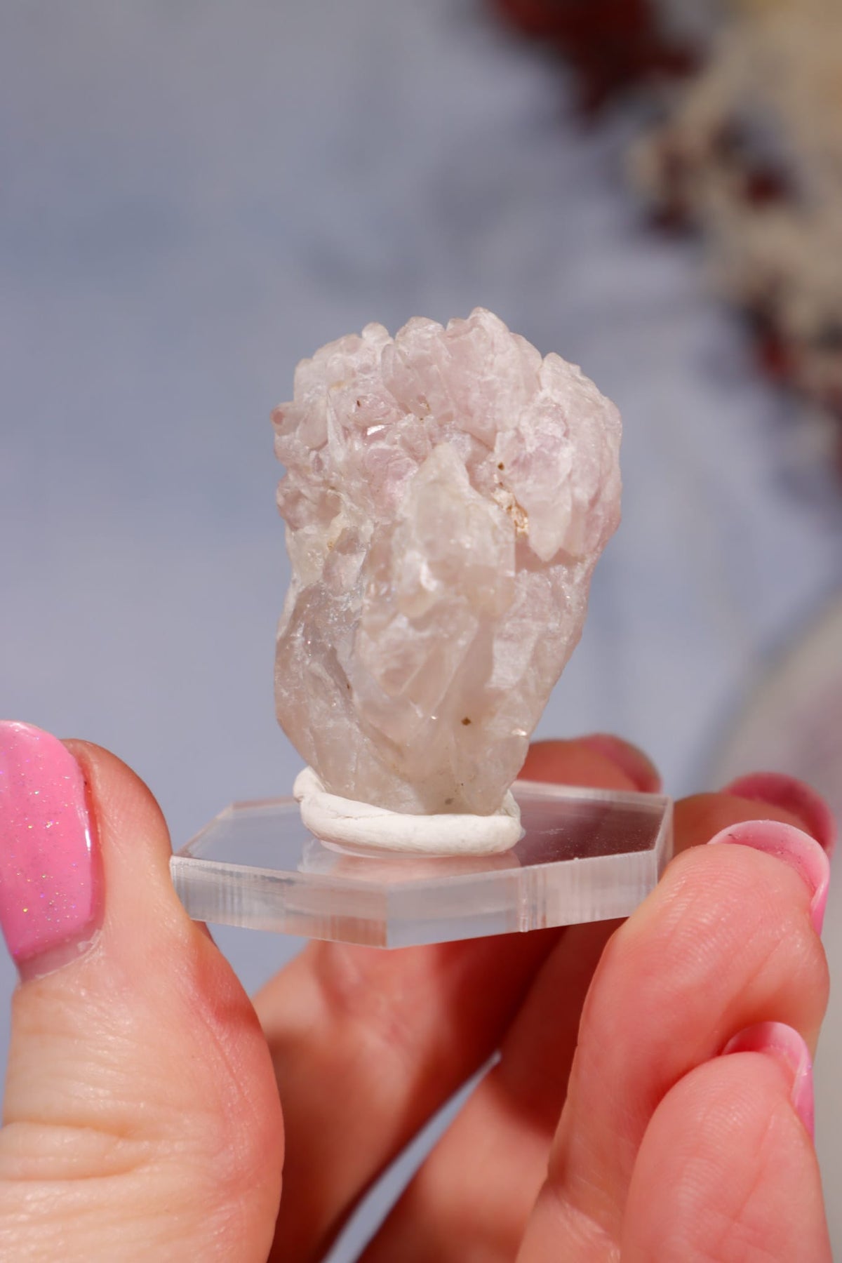 Crystallised Rose Quartz | 32mm | 11.50g Minerals Tali & Loz Crystals