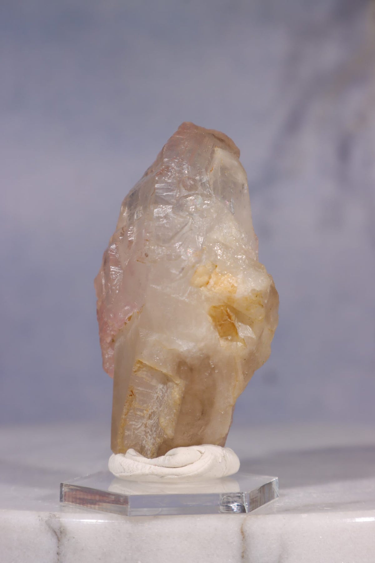 Crystallised Rose Quartz | 55mm | Brazil Minerals Tali & Loz Crystals