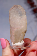 Crystallised Rose Quartz | 55mm | Brazil Minerals Tali & Loz Crystals