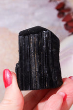 Cut Base Black Tourmaline Points| Intuitively Chosen Rough Crystals Tali & Loz Crystals