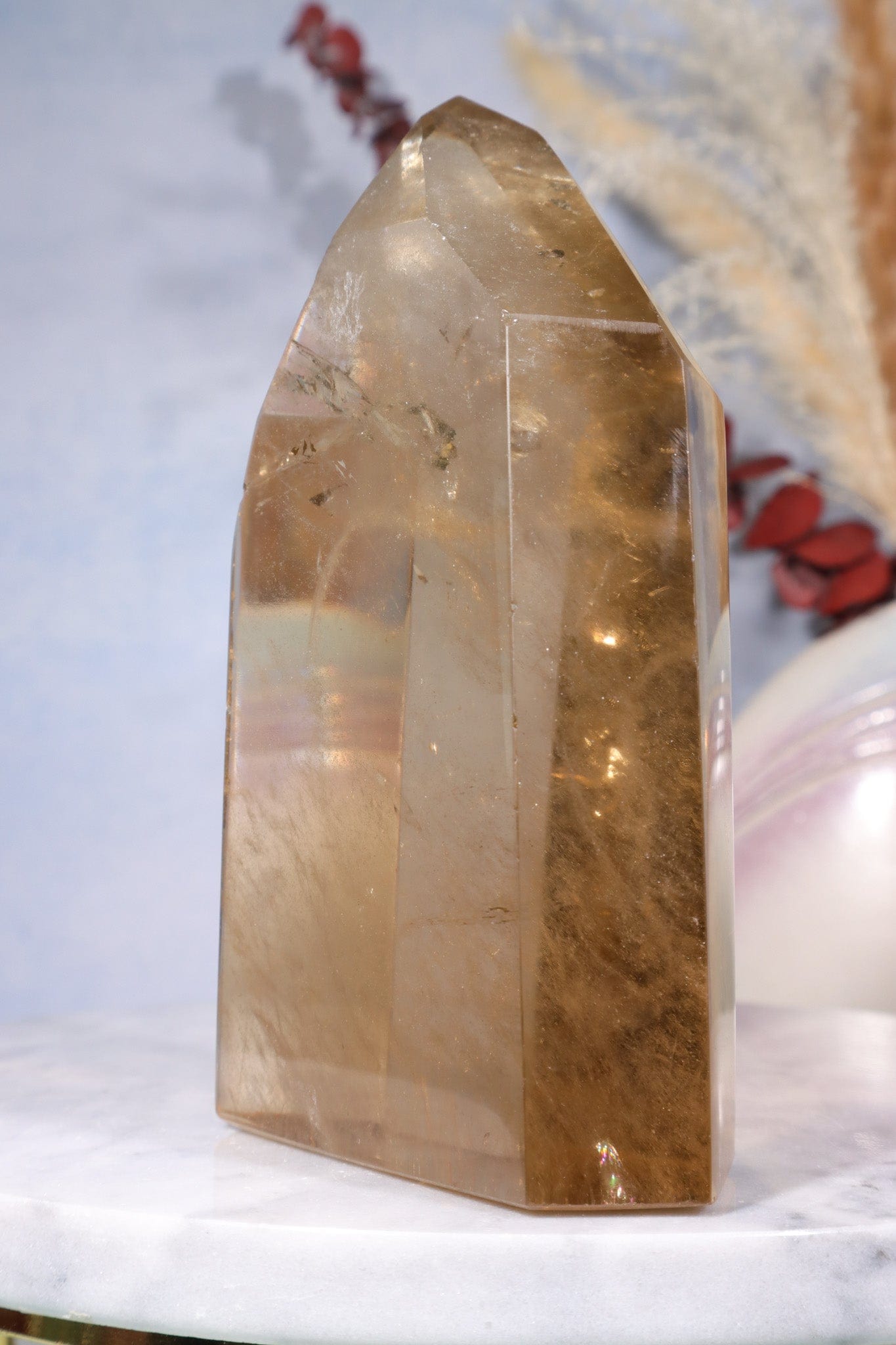Dark Citrine Tower 12.5cm Towers Tali & Loz Crystals