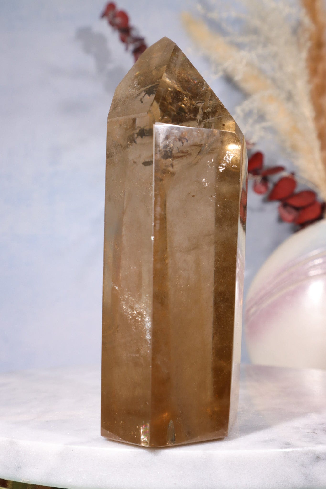 Dark Citrine Tower 12.5cm Towers Tali & Loz Crystals