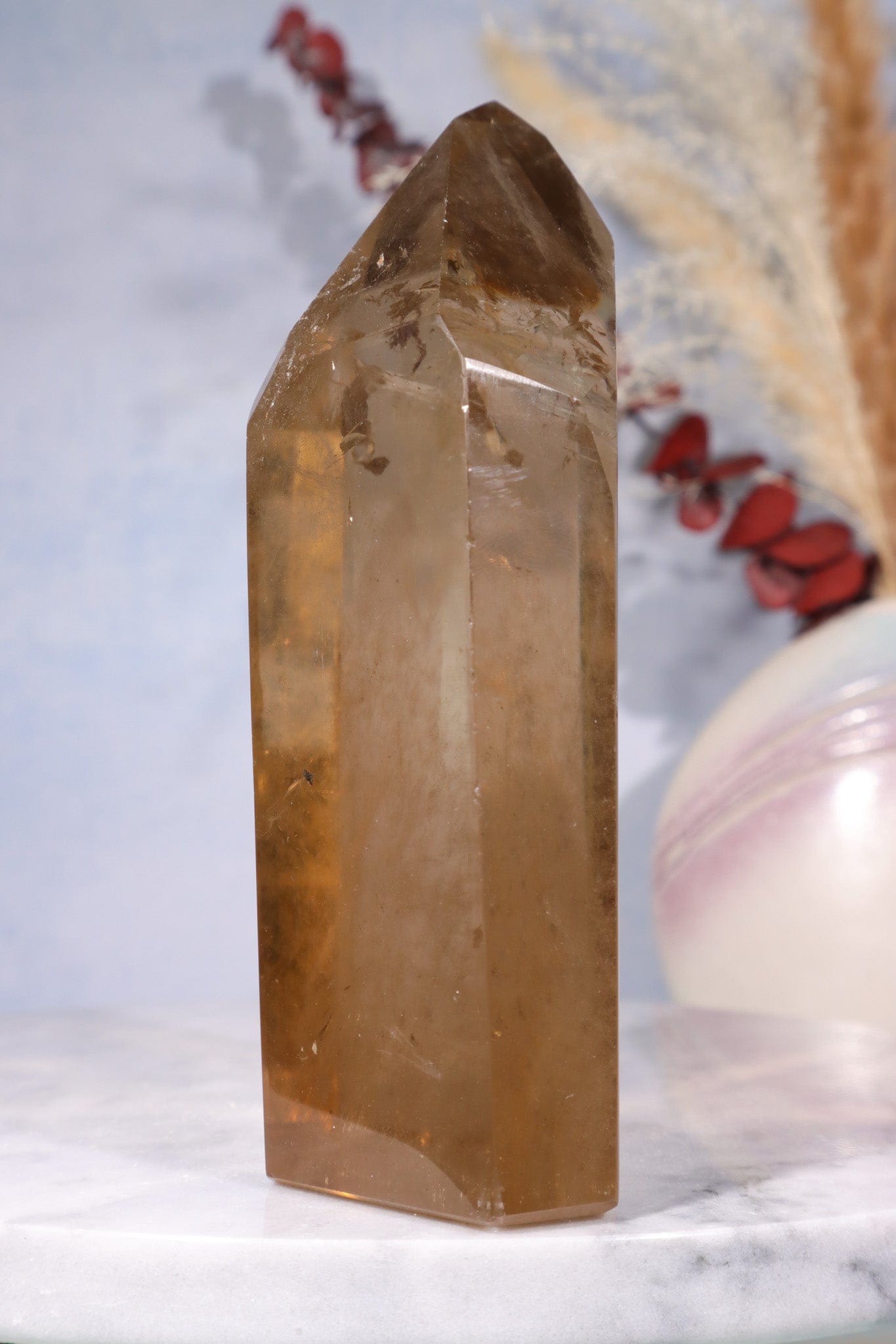 Dark Citrine Tower 12.5cm Towers Tali & Loz Crystals