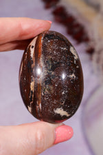 Dendritic Pink & Brown Agate Egg 5.7cm, Mexico Eggs Tali & Loz Crystals