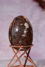 Dendritic Pink & Brown Agate Egg 5.7cm, Mexico Eggs Tali & Loz Crystals