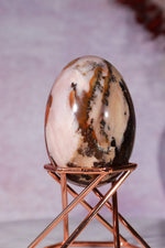 Dendritic Pink & Brown Agate Egg 5.7cm, Mexico Eggs Tali & Loz Crystals