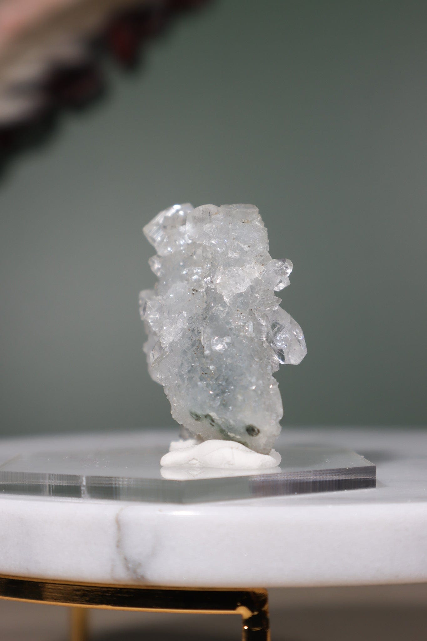 Diamond Apophyllite Cluster 5.5cm, Sold As Seen Specimens Tali & Loz Crystals