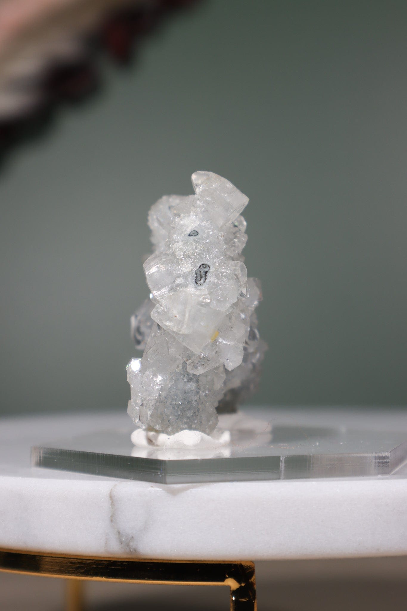 Diamond Apophyllite Cluster 5.5cm, Sold As Seen Specimens Tali & Loz Crystals