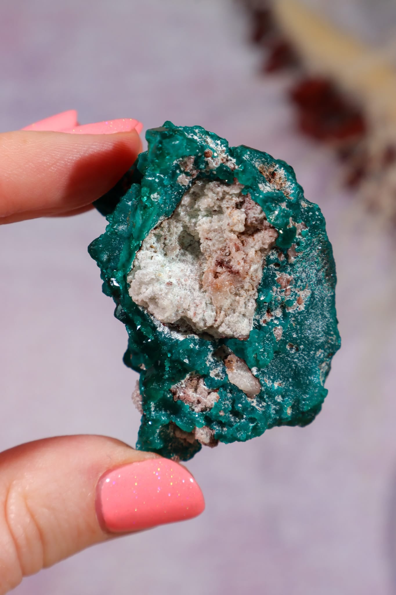 Dioptase Mineral Specimen | 4.8cm | DRC Minerals Tali & Loz Crystals