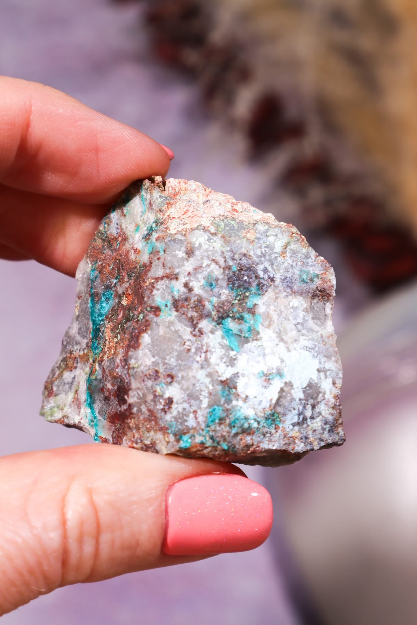 Dioptase Raw Mineral Specimen, Sold as Seen Tali & Loz Crystals