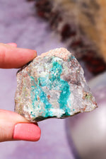 Dioptase Raw Mineral Specimen, Sold as Seen Tali & Loz Crystals