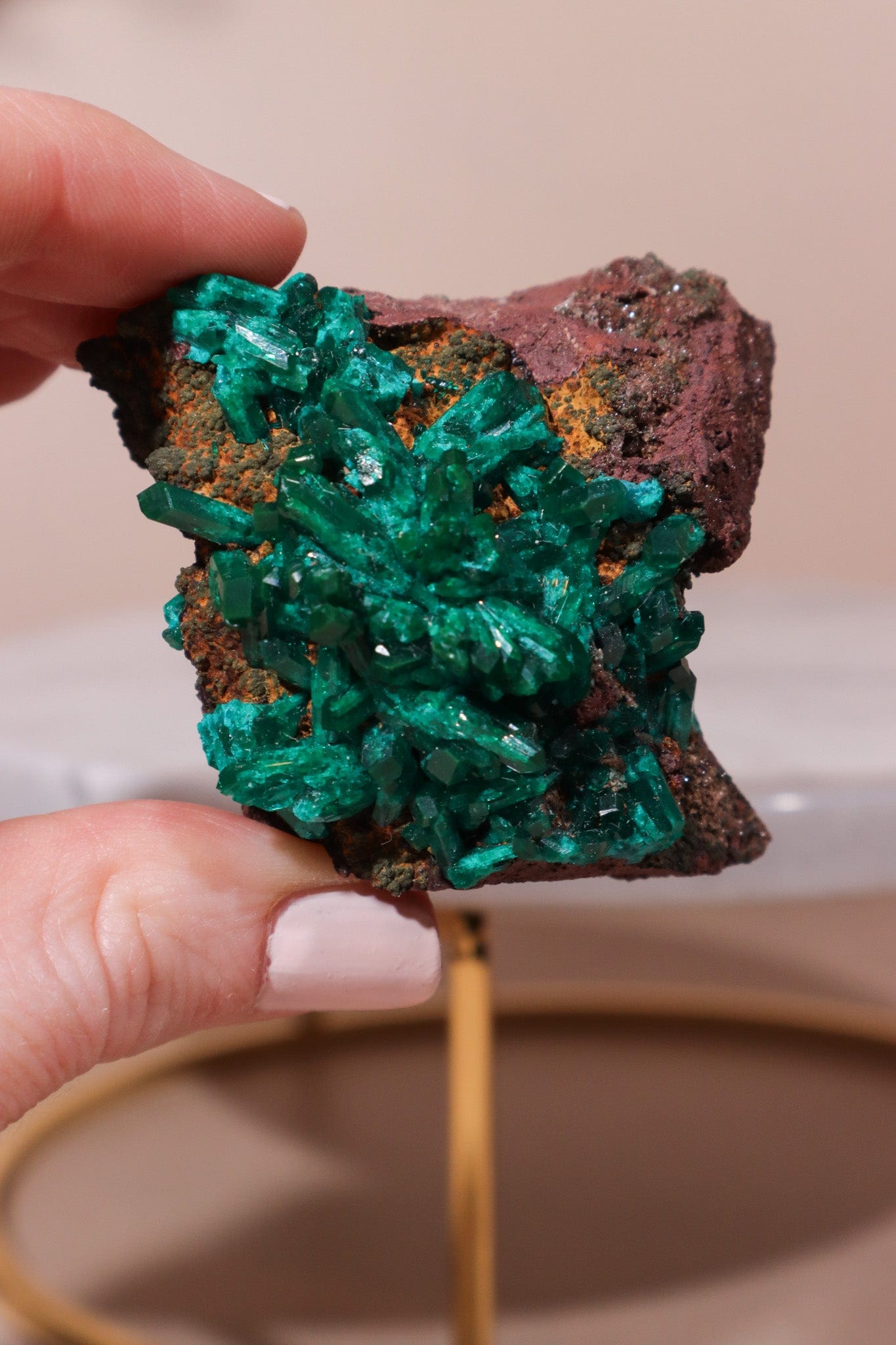 Dioptase Specimen 74gr - Tali & Loz Crystals