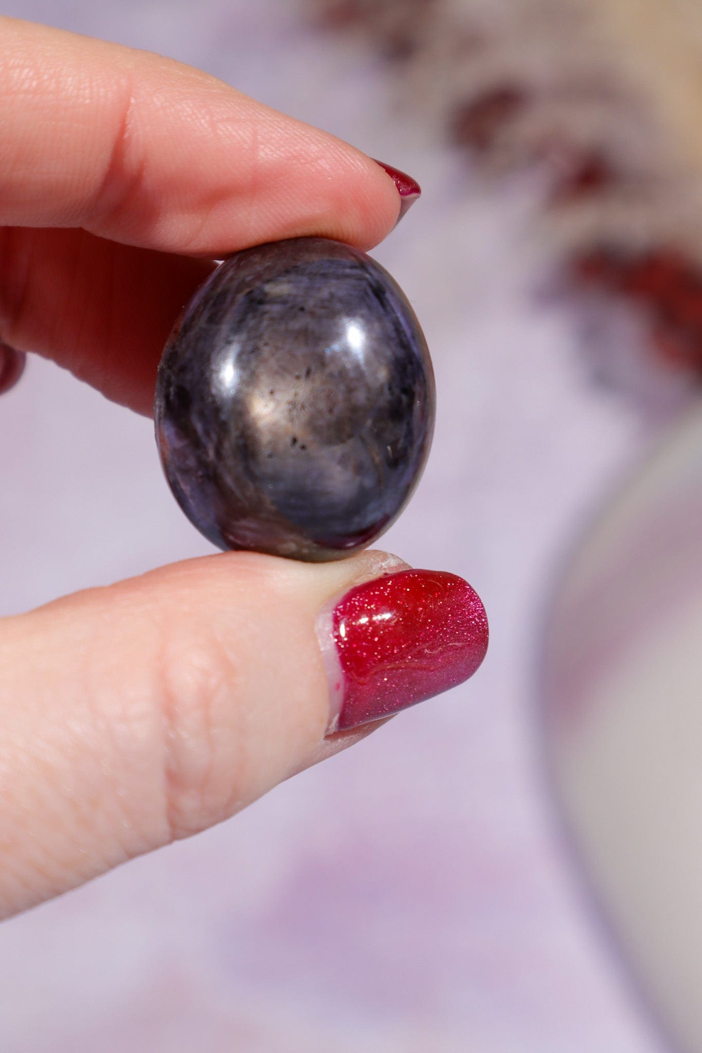 Double Star Sapphire Egg 24gr Eggs Tali & Loz Crystals