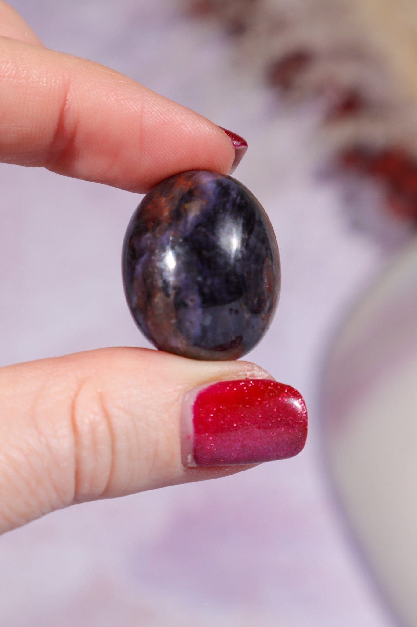 Double Star Sapphire Egg 24gr Eggs Tali & Loz Crystals