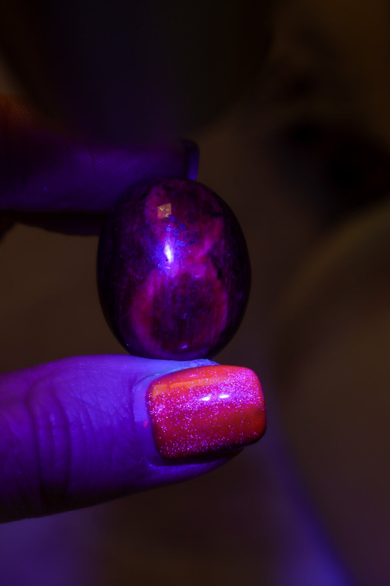 Double Star Sapphire Egg 24gr Eggs Tali & Loz Crystals