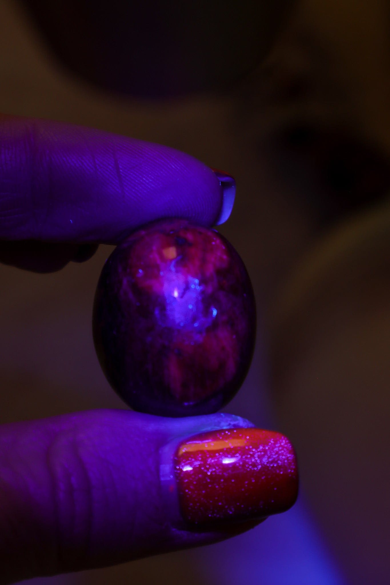 Double Star Sapphire Egg 24gr Eggs Tali & Loz Crystals