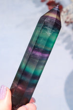 Double Terminated Fluorite Wand 11.7cm Wand Tali & Loz Crystals