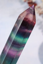 Double Terminated Fluorite Wand 11.7cm Wand Tali & Loz Crystals