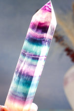 Double Terminated Fluorite Wand 11.7cm Wand Tali & Loz Crystals