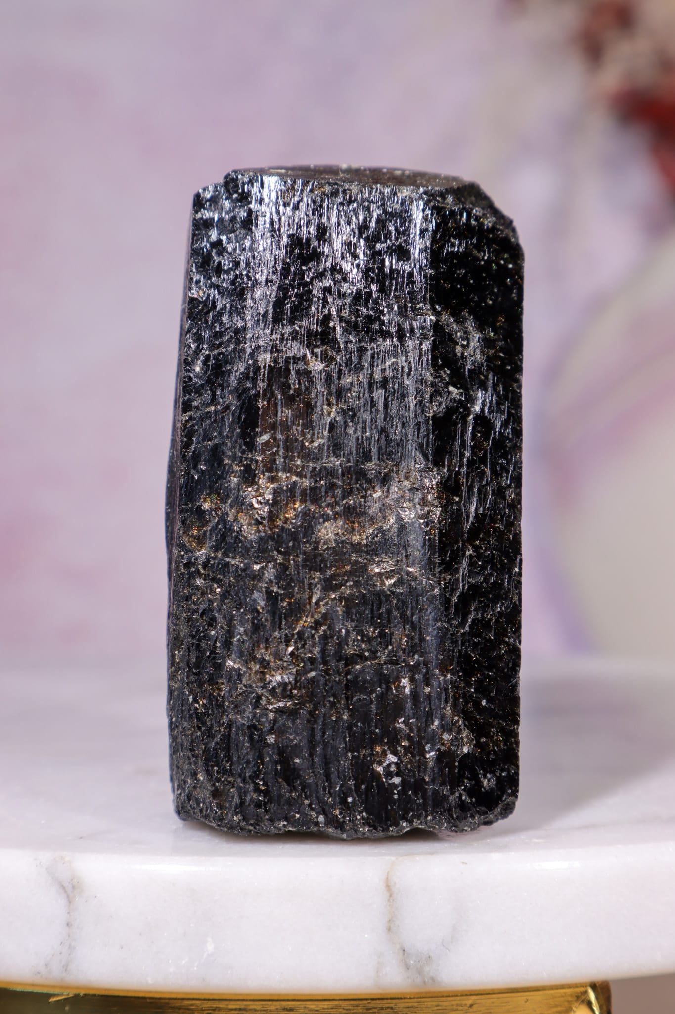 Dravite Brown Tourmaline | Raw Crystal | 122.44g | Australia Minerals Tali & Loz