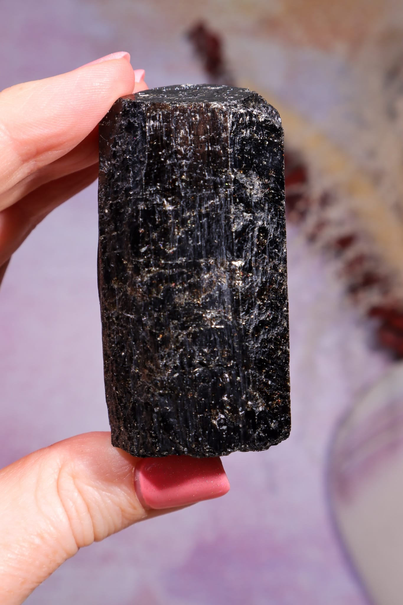 Dravite Brown Tourmaline | Raw Crystal | 122.44g | Australia Minerals Tali & Loz