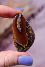 Drilled Yowah Boulder Opal Pendant 10.67gr - Tali & Loz Crystals