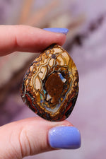 Drilled Yowah Boulder Opal Pendant 6.85gr - Tali & Loz Crystals
