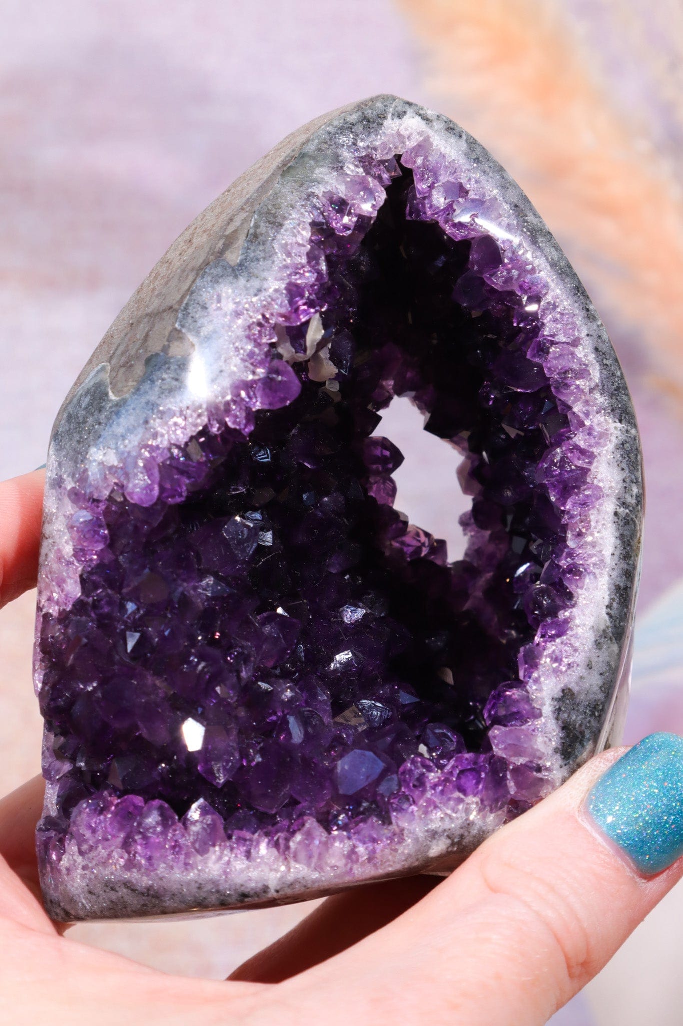 Druzy Amethyst Cave, Sold As Seen Druzy Tali & Loz Crystals