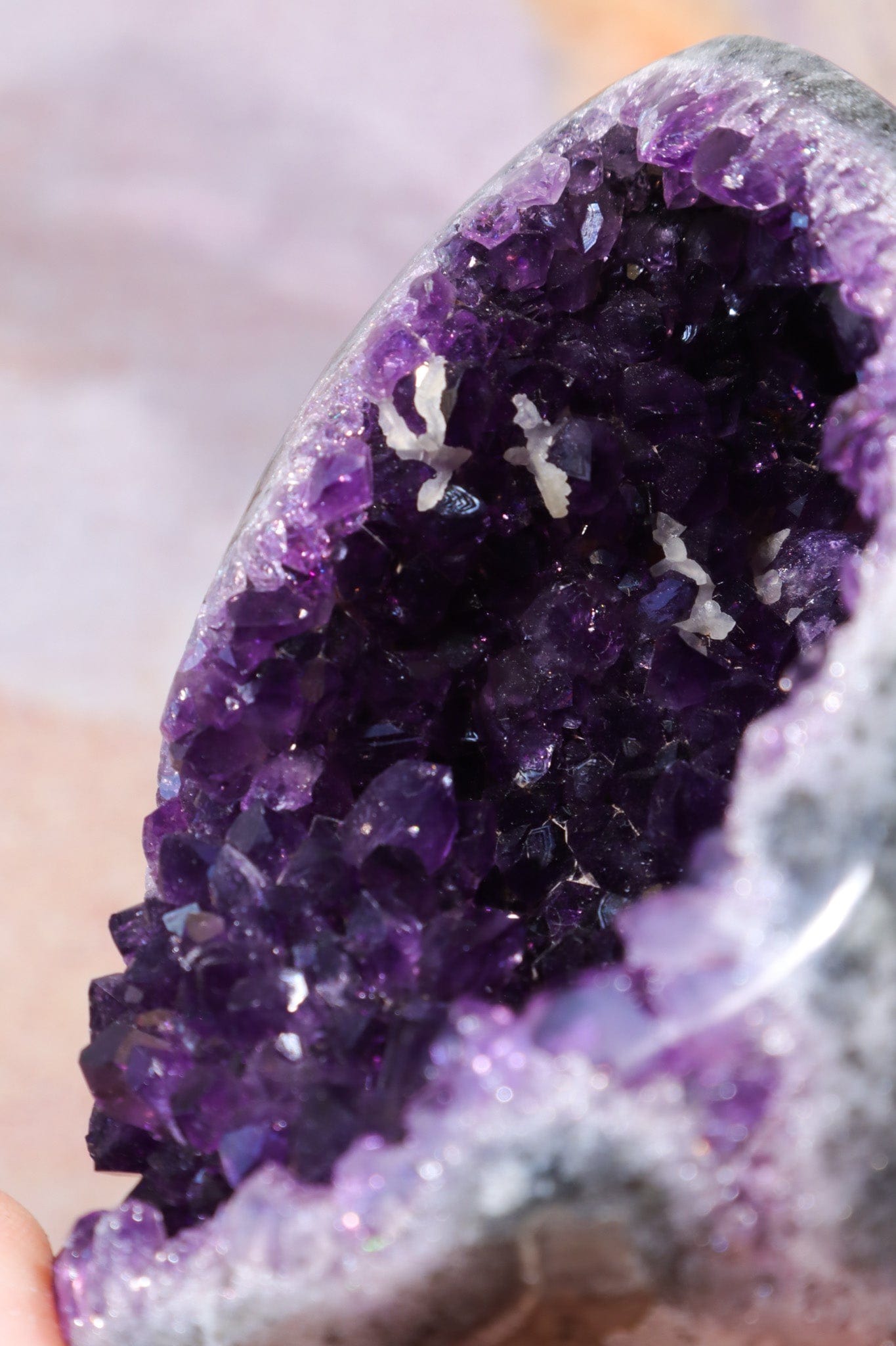 Druzy Amethyst Cave, Sold As Seen Druzy Tali & Loz Crystals