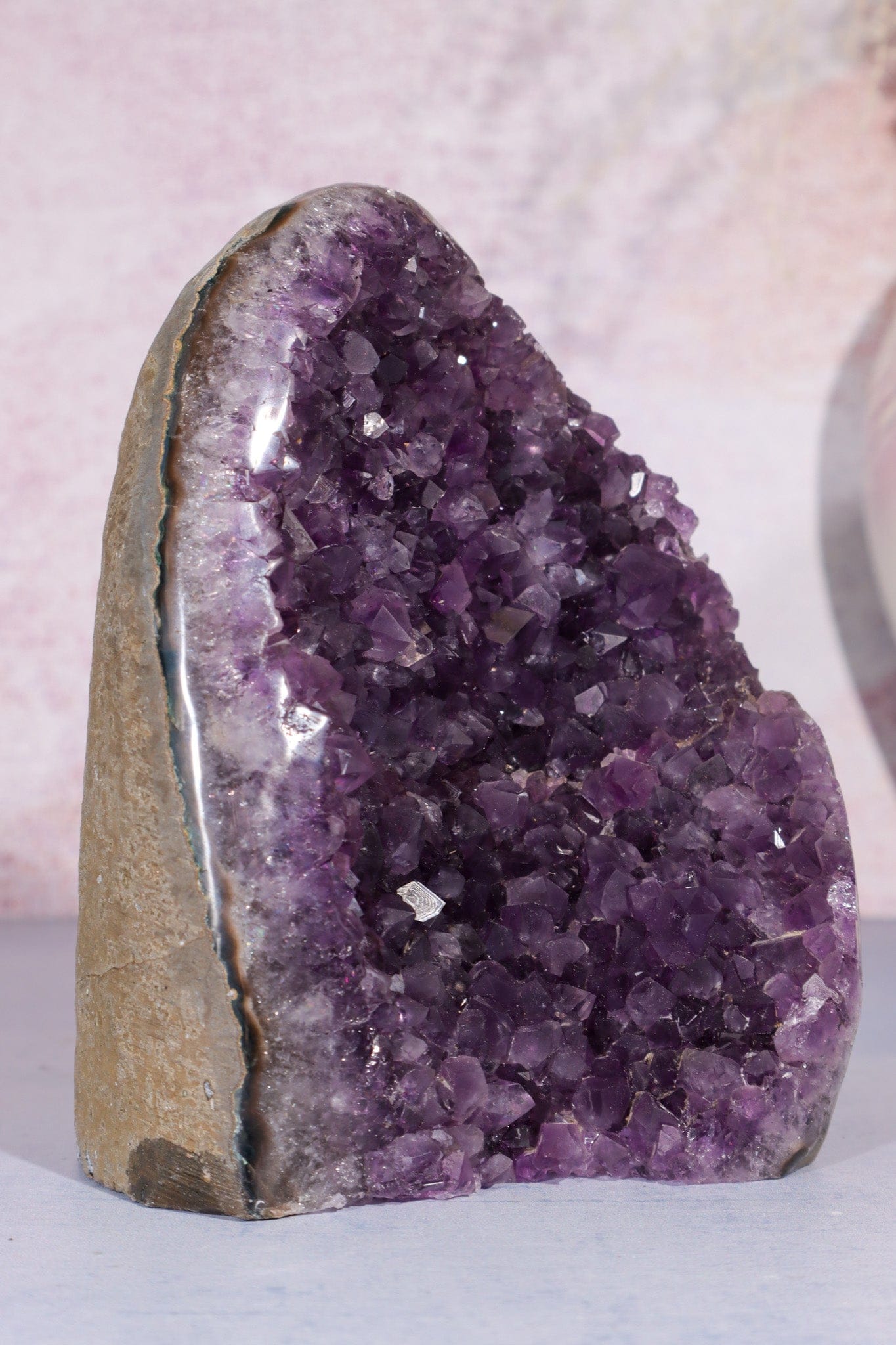 Druzy Amethyst Cut Base Freeform 1.2KG Freeform Tali & Loz Crystals