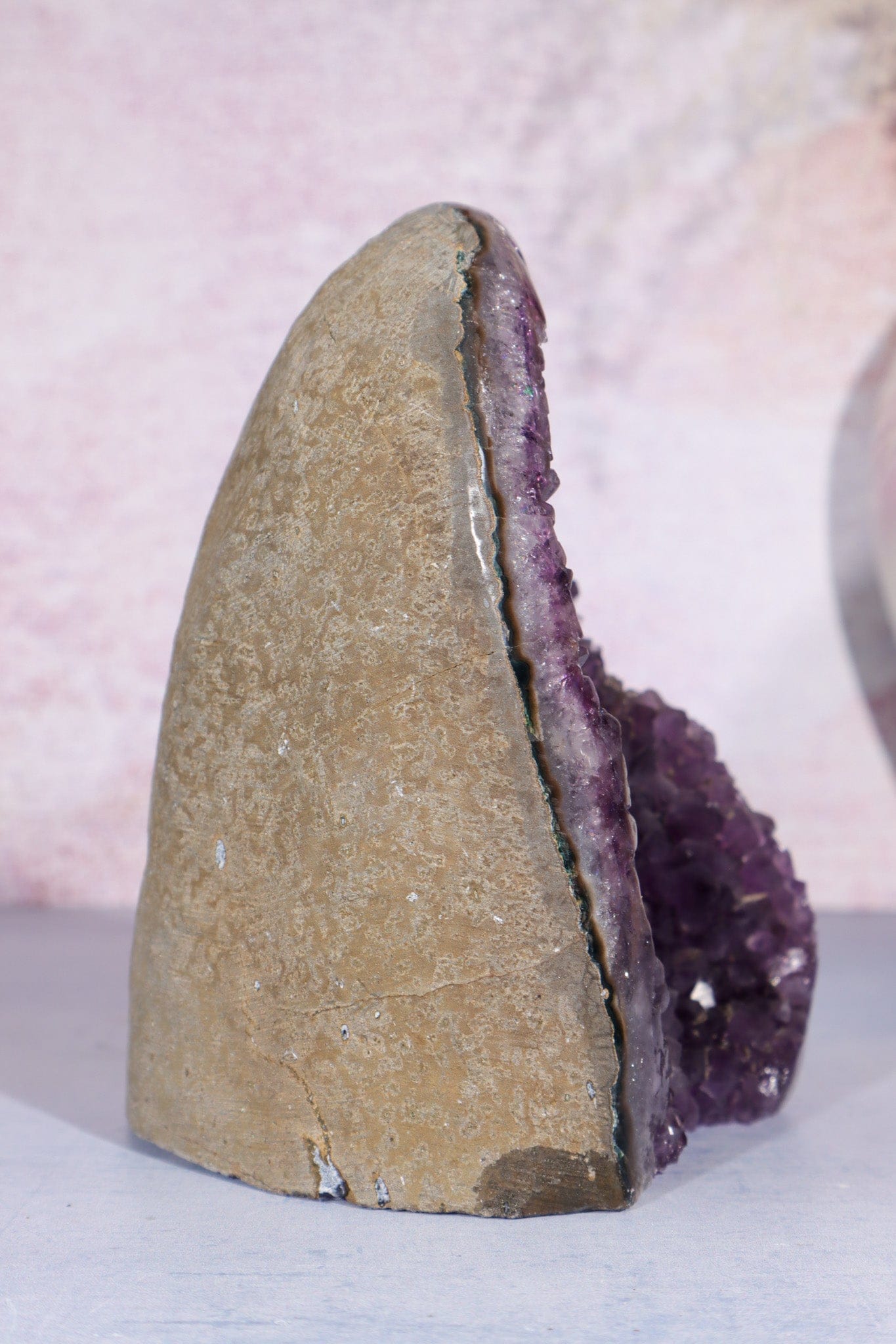 Druzy Amethyst Cut Base Freeform 1.2KG Freeform Tali & Loz Crystals